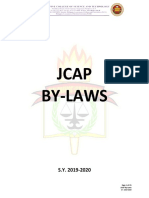 Official JCAP BY LAWS 2019-2020