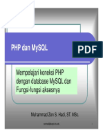 Modul 1 PHP Mysql