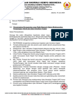 056 Surat Penyampaian Persayaratan Yang Wajib Dipenuhi Dalam Melaksanakan UKT Pemantapan Teknik