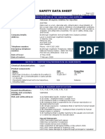 Safety Data Sheet: Section 1: Identification of The Substance and Supplier