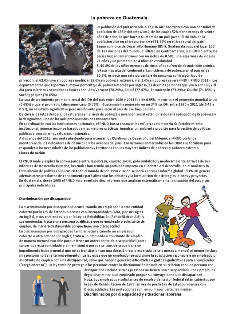 Pobreza en Guatemala y sus desafíos | PDF | Charles Darwin | Nicolás ...