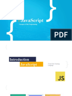 Javascript: Concepts of Web Programming