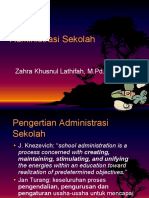 Administrasi Sekolah Zahra