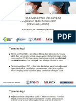 Monitoring & Manajemen Efek Samping Pengobatan TB RO Secara Aktif (MESO-aktif, aDSM)