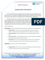 Project Proposal: eHMS - Hospital Management System - VB6 + MS Access