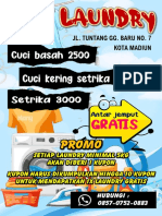 Cuci basah 2500 promo kupon gratis