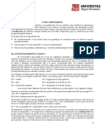 CONDICIONAMIENTO - Cómo Aprendemos