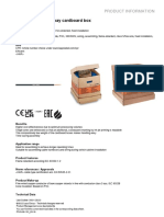 H05V-K in Big One-Way Cardboard Box: Product Information