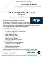 StayAhead Oracle Database 19c Data Guard Training Course