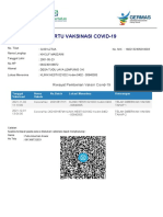 Kartu Vaksinasi - Vaksinasi COVID-19 - Q-001LZT4A - KHOLIF MASZAINI - Dikonversi