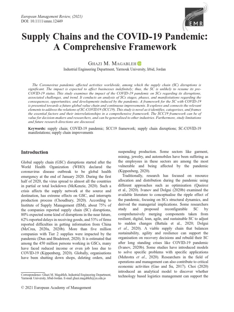 Supply Chain Framework Download Free Pdf Supply Chain Climate