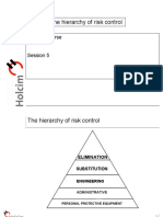 2-Example Hierarchy of Control