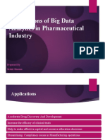 Applications of BDA in Pharma Industry