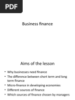 Business Finance