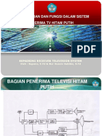 Bagian-Bagian Dan Fungsi Dalam Sistem Penerima TV Hitam Putih - Bagian 1