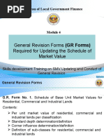 Module 4 - General Revision Forms