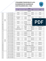 Jadwal Pelajaran SD