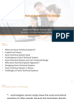 Socio Technical Systems (STS) Design: World UXUI Design Summit 2015