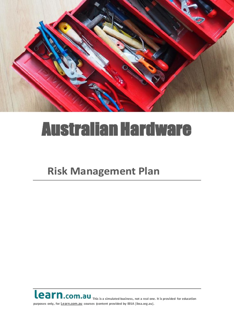 Hardware Risk Management Strategy | PDF | Risk Management | Internal ...