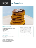 Pumpkin Pancakes: What You Will Need