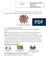 Covid Sop Doc No: NMFP/EHS/ MAR/020/01 Revision No: 00 Issue-01 Date: 15.03.2020 Prepared By: Suresh Mutnuru