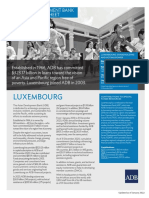 Luxembourg: Asian Development Bank Member Fact Sheet