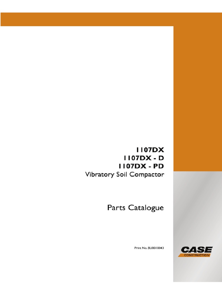 Case 1107dx | PDF | Screw | Nut (Hardware)