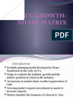 The BCG Growth-Share Matrix: Presented by Amrutha M. S