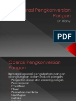 3 Operasi Pengkonversian Pangan