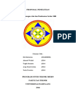 Proposal Penelitian Program Studi Teknik