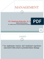 Pain Management: Dr. Bambang Rahardjo, DR, Spog-K