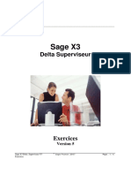 Sage X3 - Delta superviseur V5 - Exercice workflow