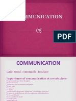 Types of Communication