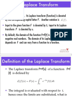 Laplace Transform i It