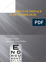 Explorari Functionale in Oftalmologie