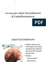 Perbedaan Caput Succedaneum - Cephalhematoma Kel 6