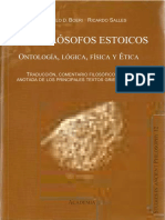 Boeri & Salles - Los Filósofos Estoicos _ Ontologia, Logica y Etica