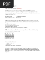 Auditing Theory - Quiz 1