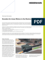 Encoders For Linear Motors in The Electronics Industry: Technical Information