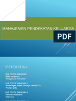 Manajemen Pendekatan Keluarga