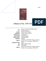 Albania at War, 1939-1945-Bernd Jürgen Fischer