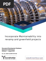 Incorporate Maintainability Into Revamp and Greenfield Projects