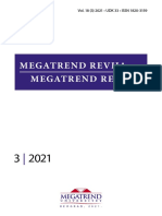 Megatrend Revija Vol 18 No 3 2021-WEB