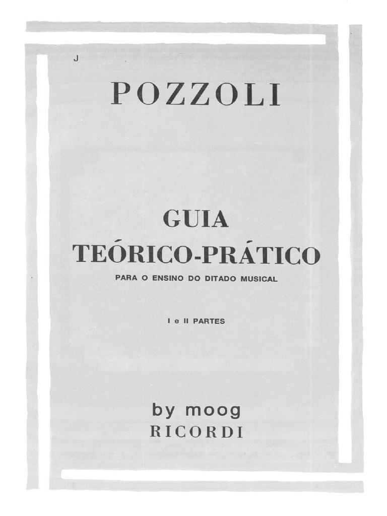 Pozzoli Ditado Ritmico Musical | PDF