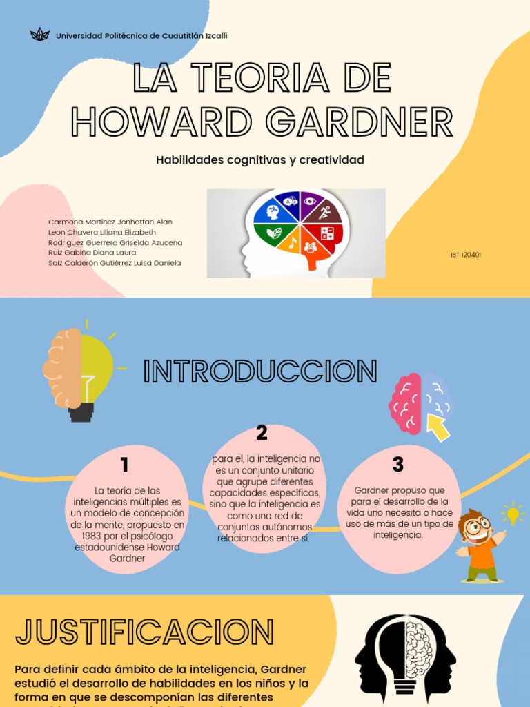 Teoria de Howard Gardner | PDF | Inteligencia | Epistemología