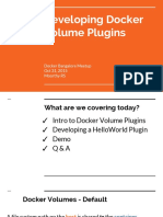 Developing Docker Volume Plugins (1)