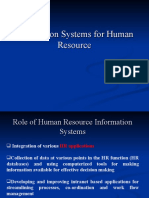 Information Systems For Human Resource