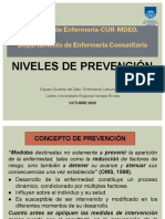 Niveles de Prevención