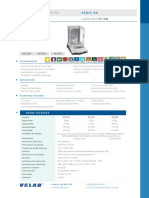 Balanzas analíticas serie AB: Características, aplicaciones y datos técnicos