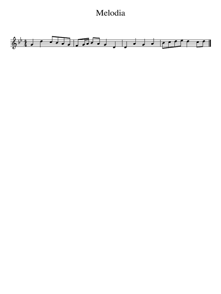 Melodia PDF